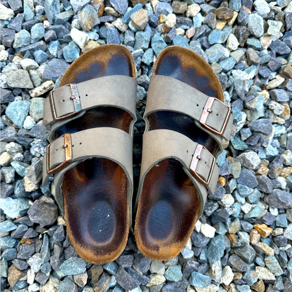 Tan Birkenstock Sandals
